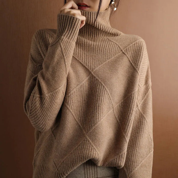 Viènne | Structured turtleneck jumper