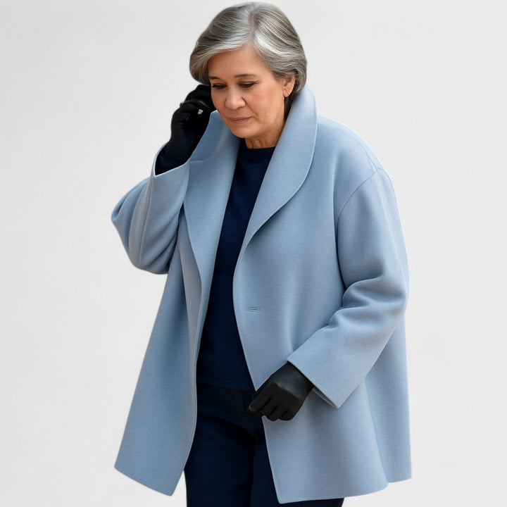 Blinda | Elegant Cashmere-Blend Wind Jacket