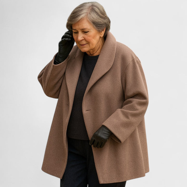 Blinda | Elegant Cashmere-Blend Wind Jacket