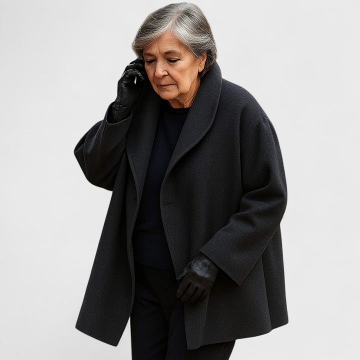 Blinda | Elegant Cashmere-Blend Wind Jacket