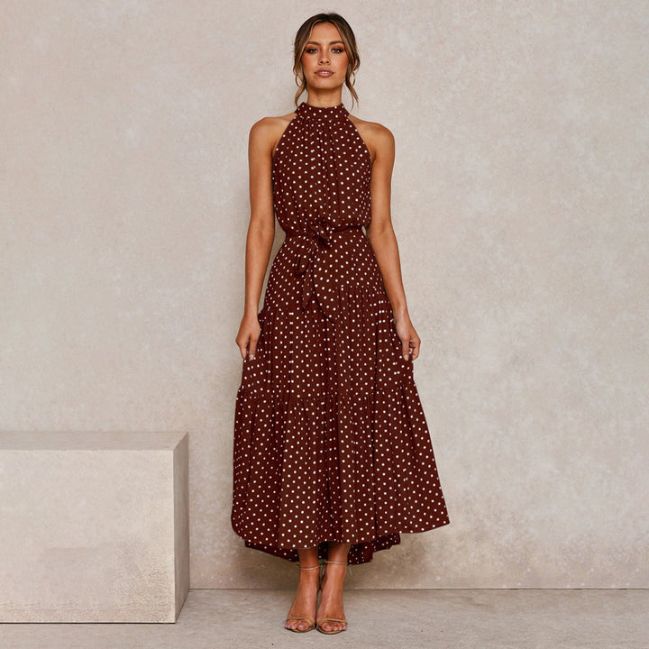 Tamika | Polka Dot Midi Dress
