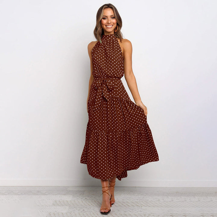 Tamika | Polka Dot Midi Dress