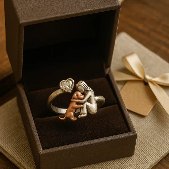 Adjustable ring – “Forever in my heart”