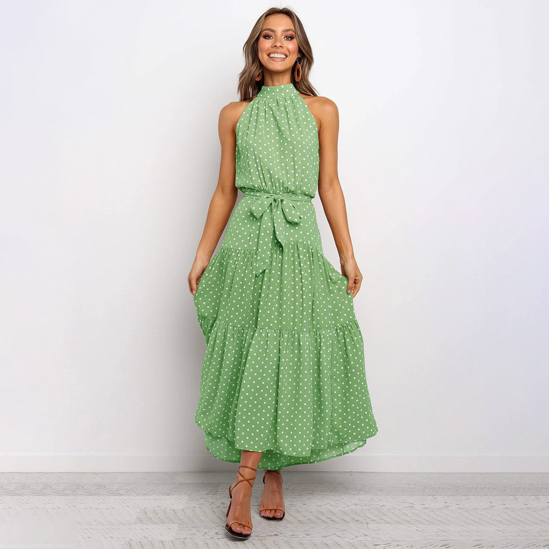 Tamika | Polka Dot Midi Dress
