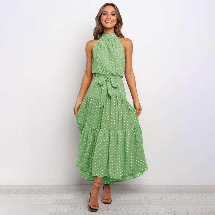 Tamika | Polka Dot Midi Dress