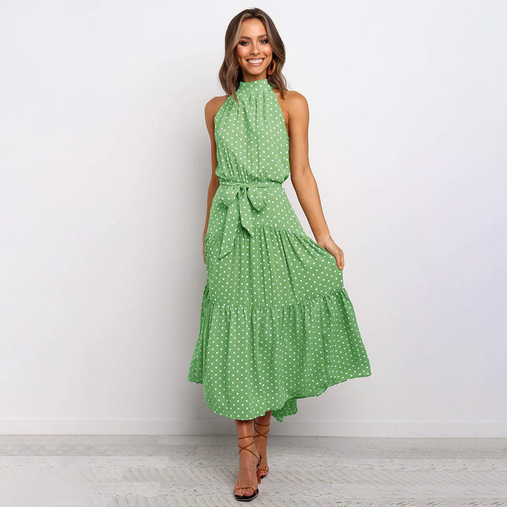 Tamika | Polka Dot Midi Dress