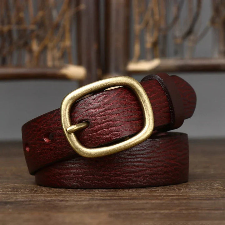 Sophia | Women's Leather Belt (2.8 cm Wide)