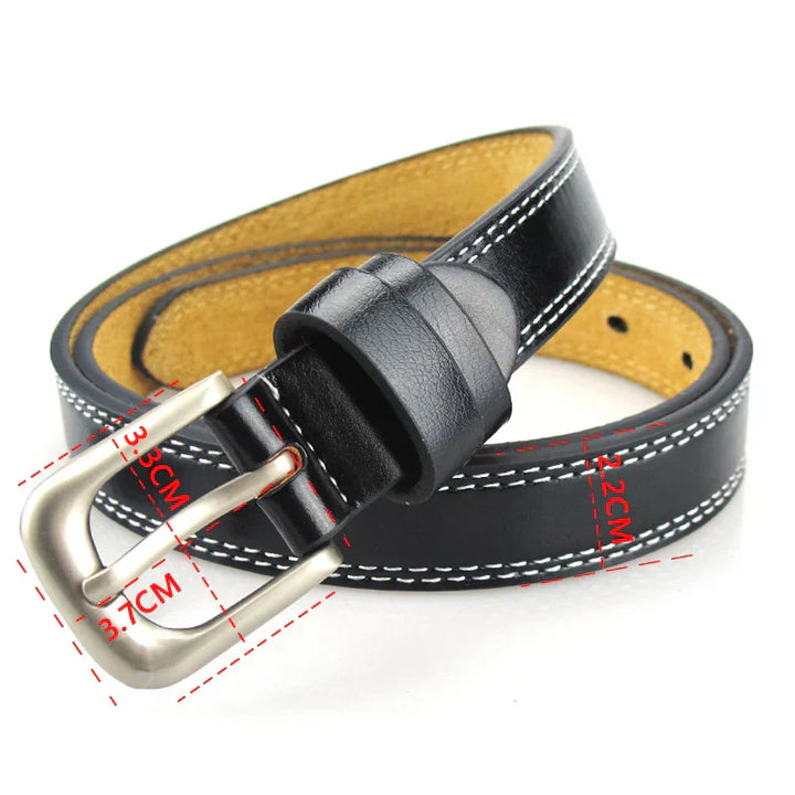 Elena | Women's Leather Belt (2.2 cm)