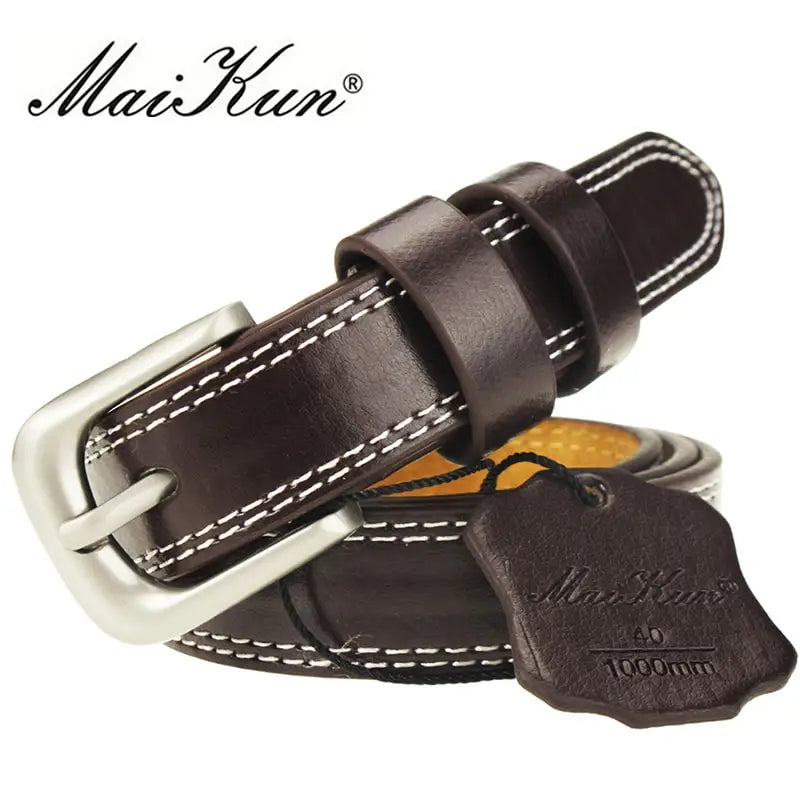 Elena | Women's Leather Belt (2.2 cm)