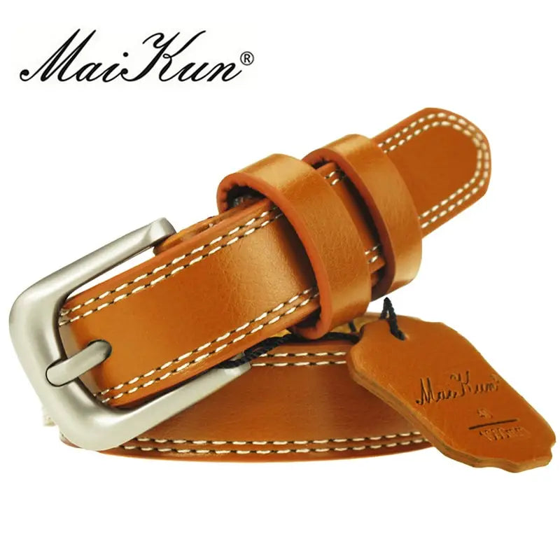 Elena | Women's Leather Belt (2.2 cm)