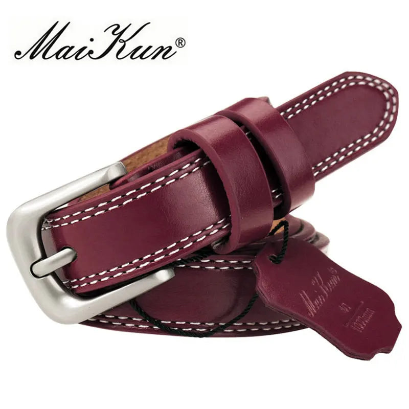 Elena | Women's Leather Belt (2.2 cm)