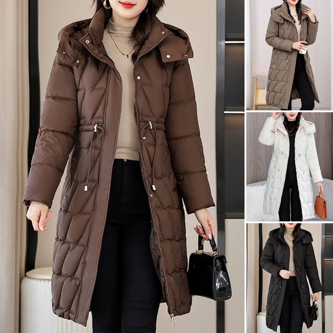 Aveline | Long Quilted Jacket
