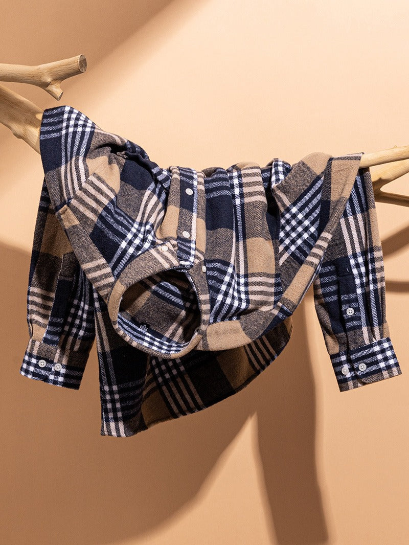 Guido | Cotton Plaid Shirt
