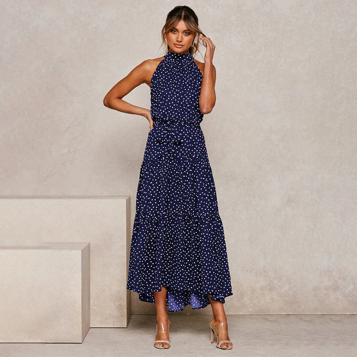 Tamika | Polka Dot Midi Dress