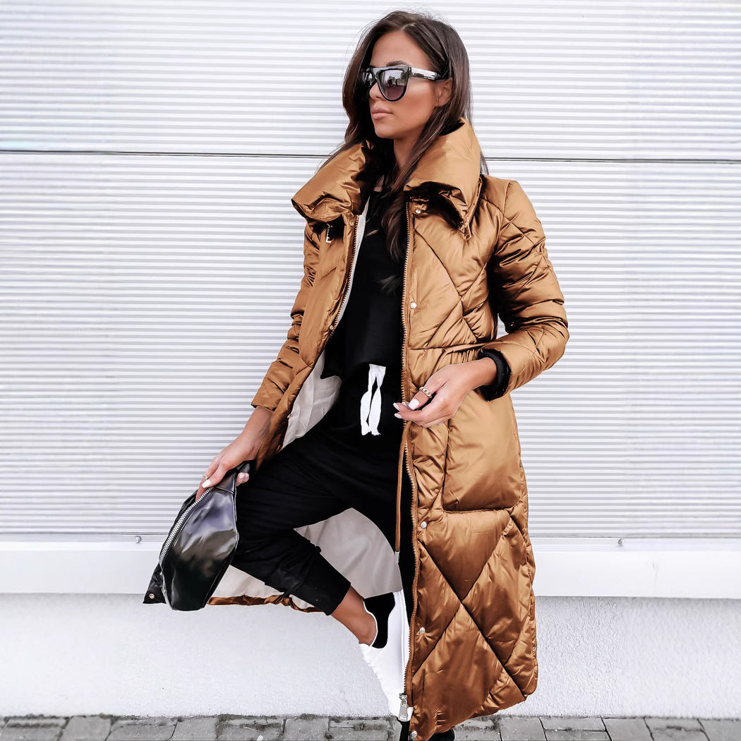 Elina | Long Puffer Coat