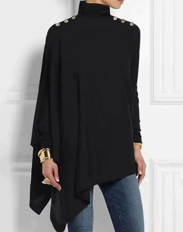 Lilia| Chic Asymmetrical Women's Top