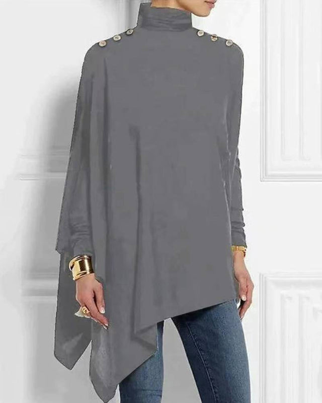 Lilia| Chic Asymmetrical Women's Top