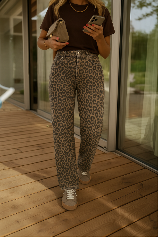 Calma | High-Waisted Flared Pants