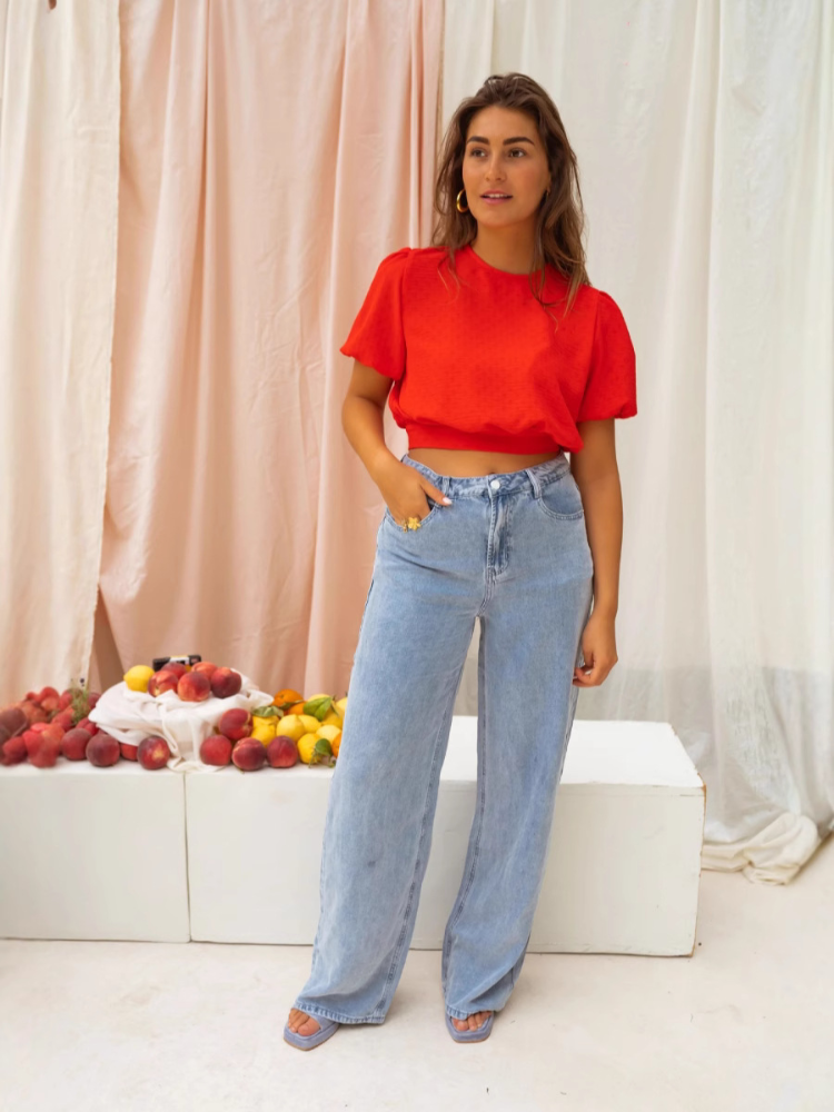 Mira | The Cropped Blouse