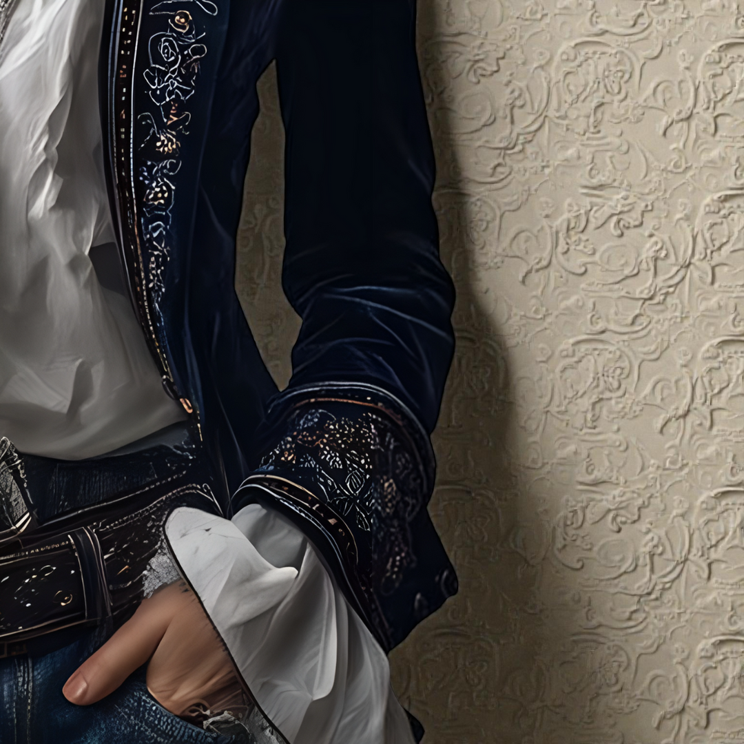 Dorine | Elegant velvet jacket