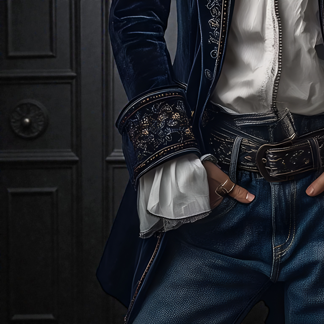 Dorine | Elegant velvet jacket