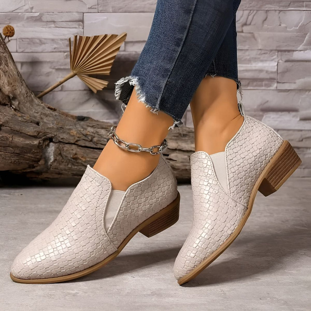 Jillanna | Orthopedic Faux Leather Shoes