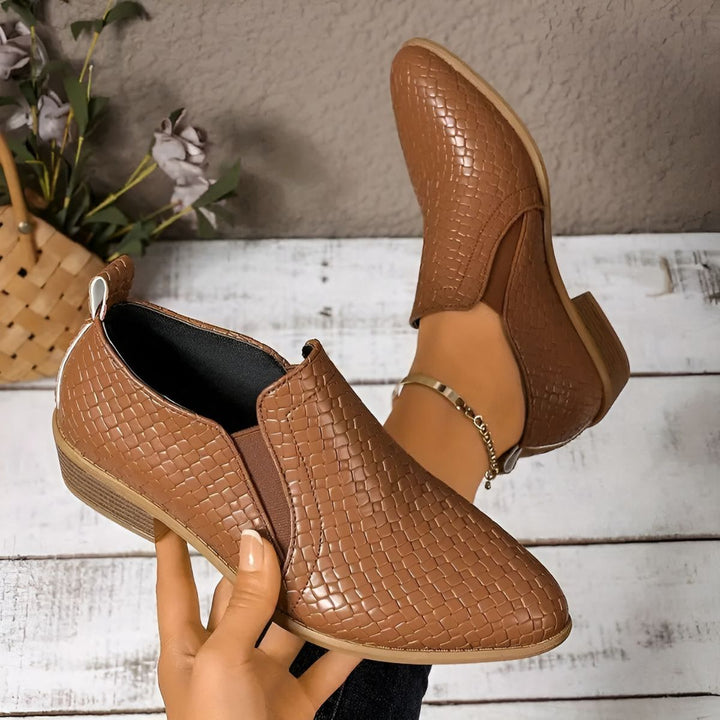 Jillanna | Orthopedic Faux Leather Shoes