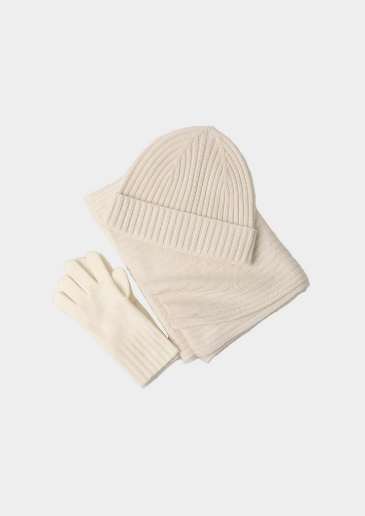 Ivory Pure Merino Wool Extra-Fine Wintertime Essentials