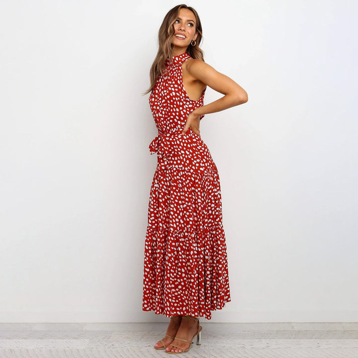 Tamika | Polka Dot Midi Dress