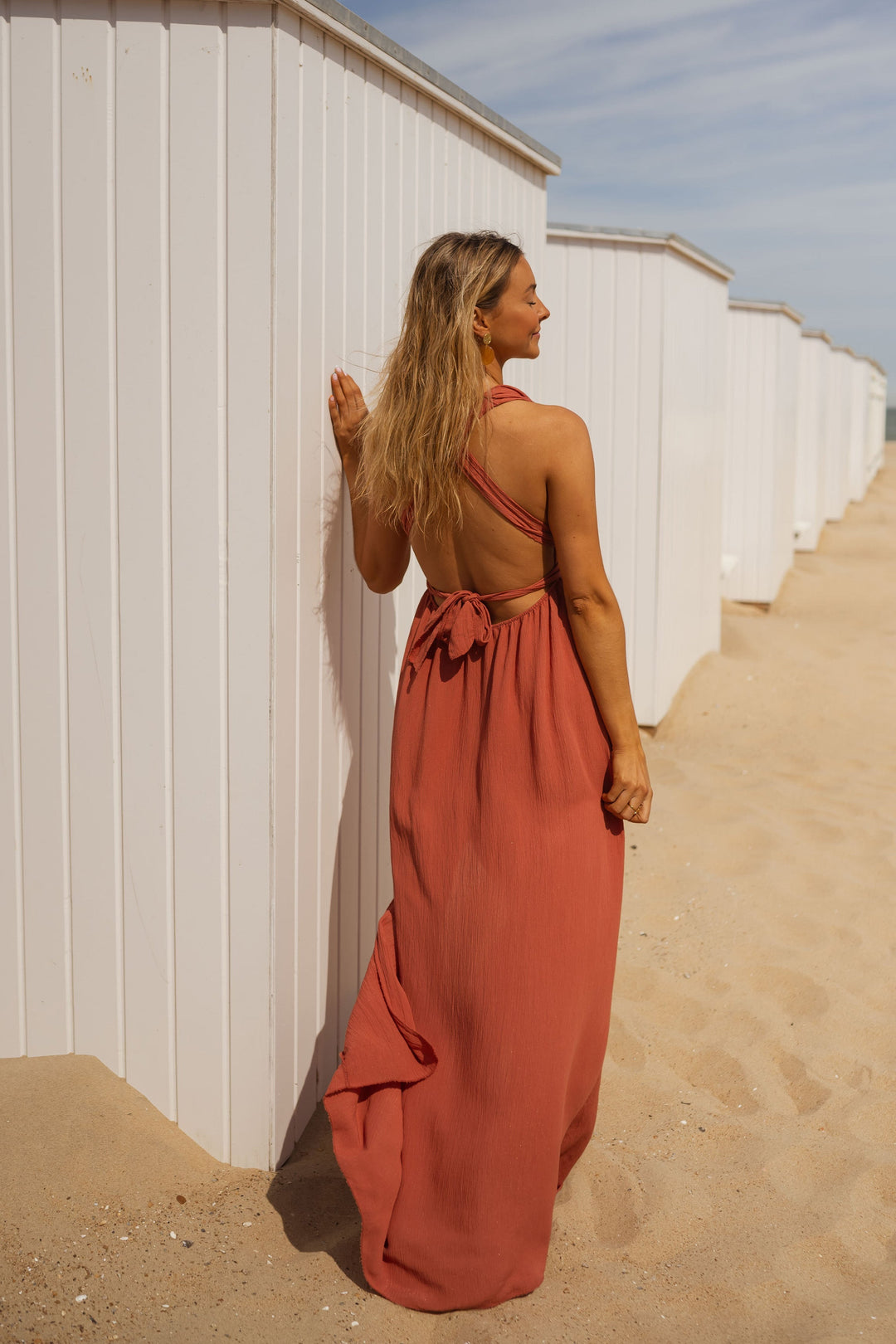 Nuria | Airy cotton-blend piece