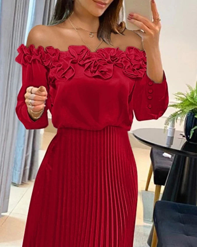 Jenny | Stunning Off Shoulder Maxi Dress