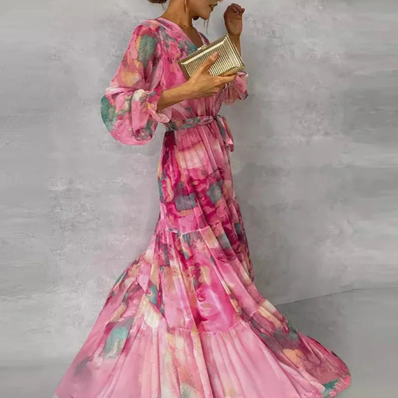 Dienne | Elegant Floral Dress