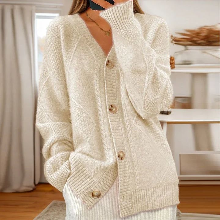Annetta | Cozy Cable Cardigan