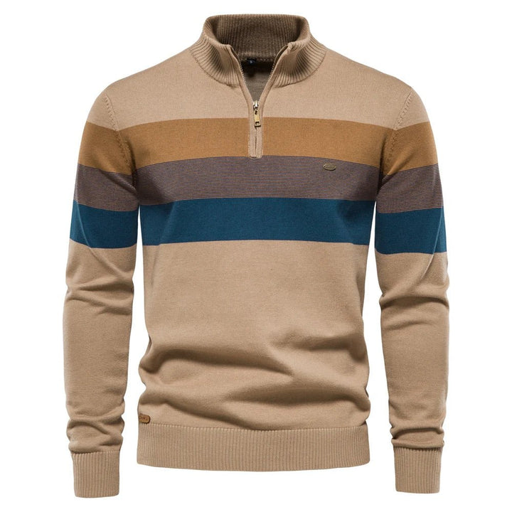 Marcus | Stylish Stand Collar Men’s Pullover