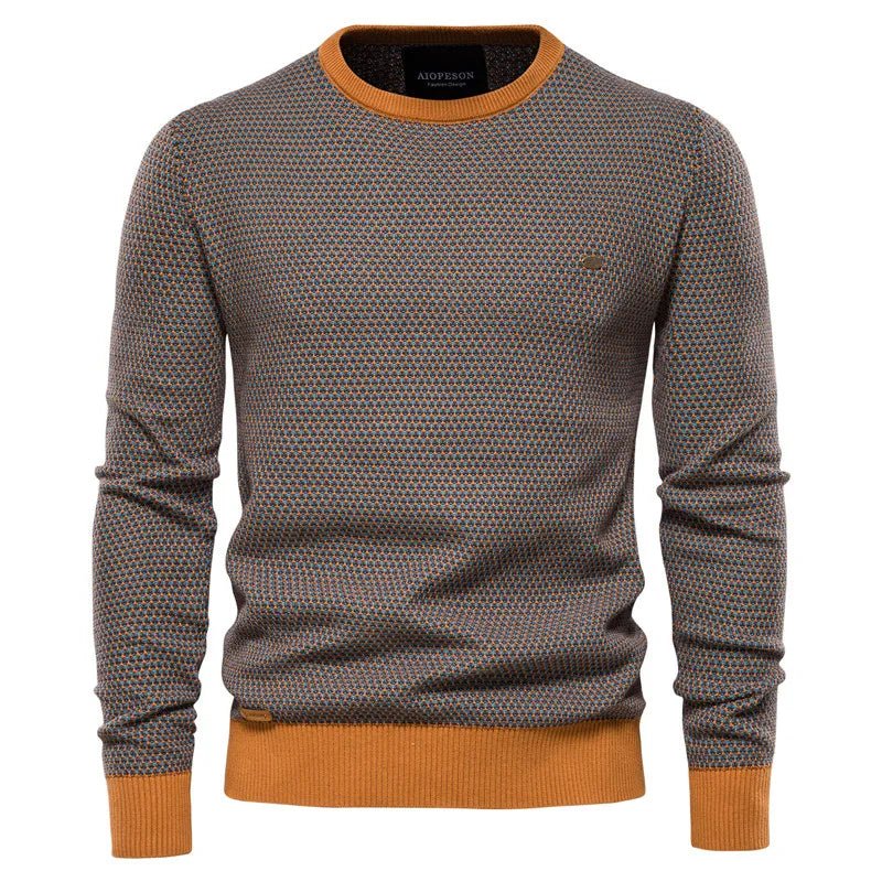 Daniel | Diamond Pattern Men’s Sweater
