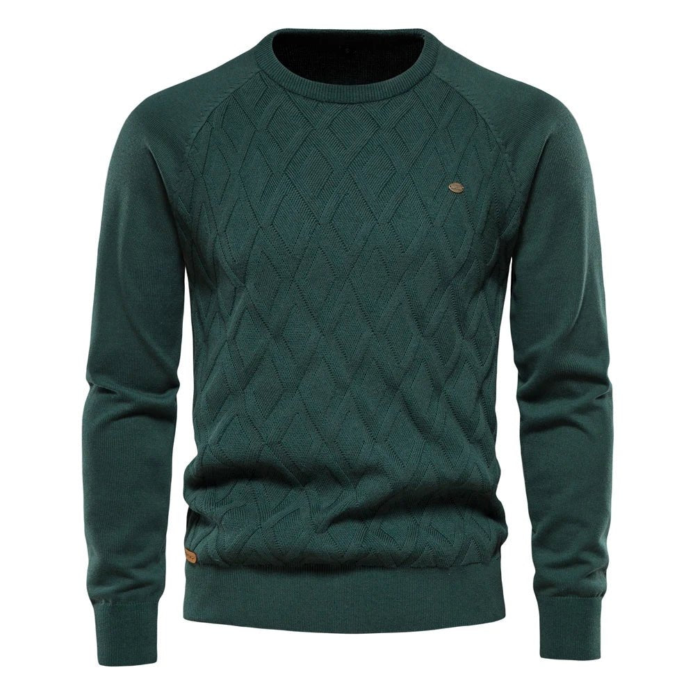 Arthur | Diamond Pattern Men’s Sweater