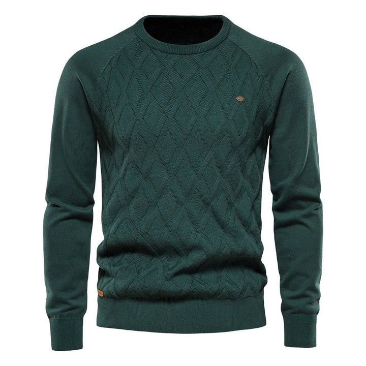 Arthur | Diamond Pattern Men’s Sweater