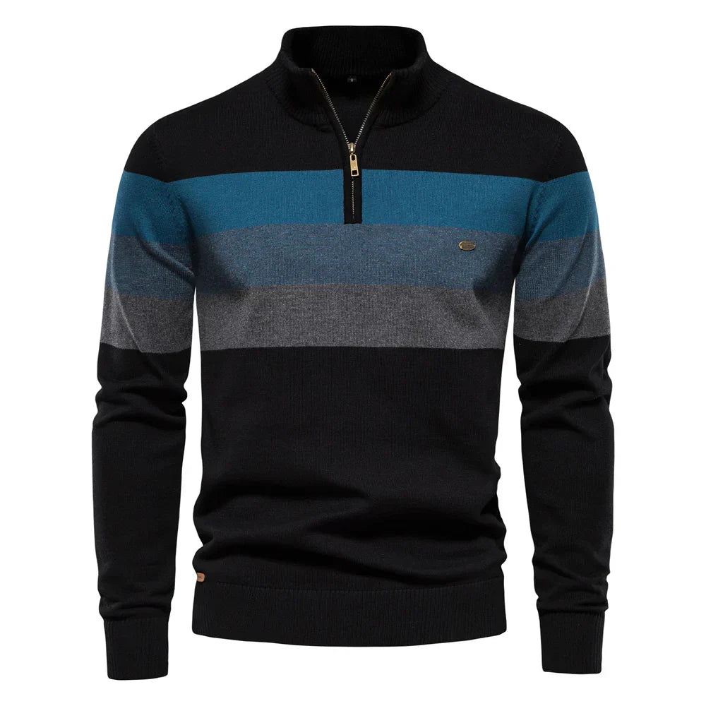 Marcus | Stylish Stand Collar Men’s Pullover
