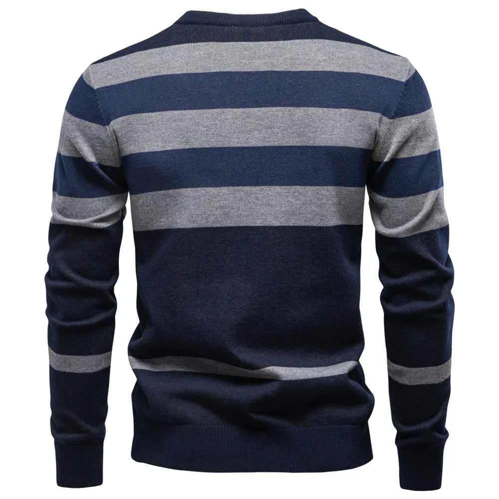 Ethan | Diamond Knit Men’s Sweater