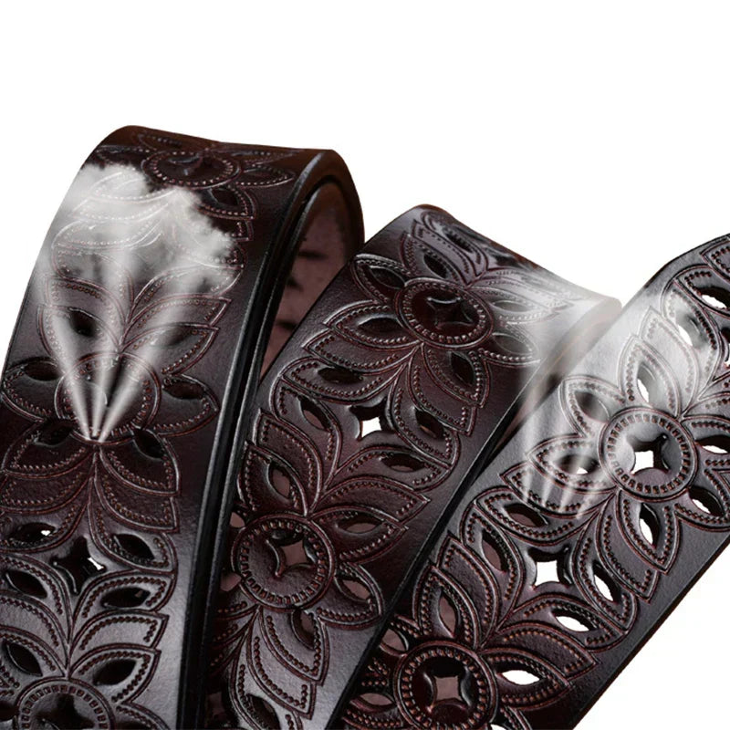 Isabella | Leather Belt for Women (115 cm)