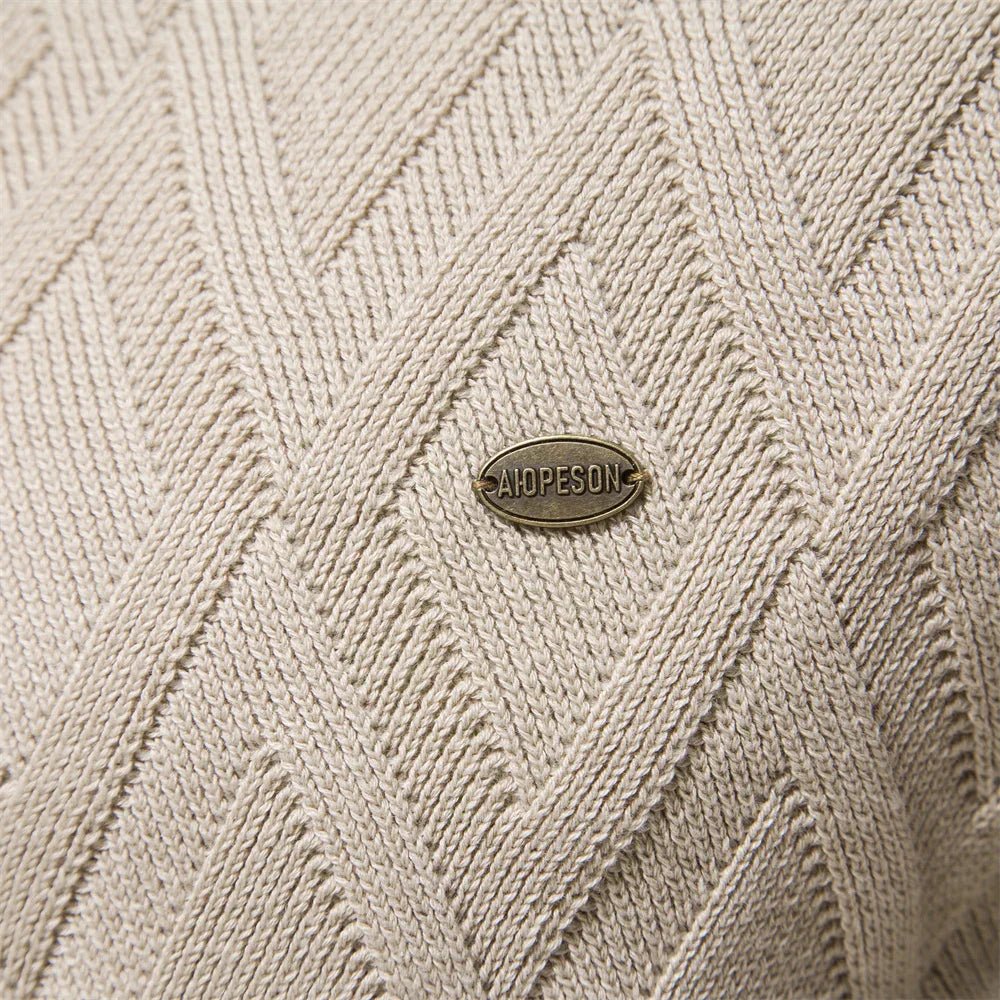 Arthur | Diamond Pattern Men’s Sweater