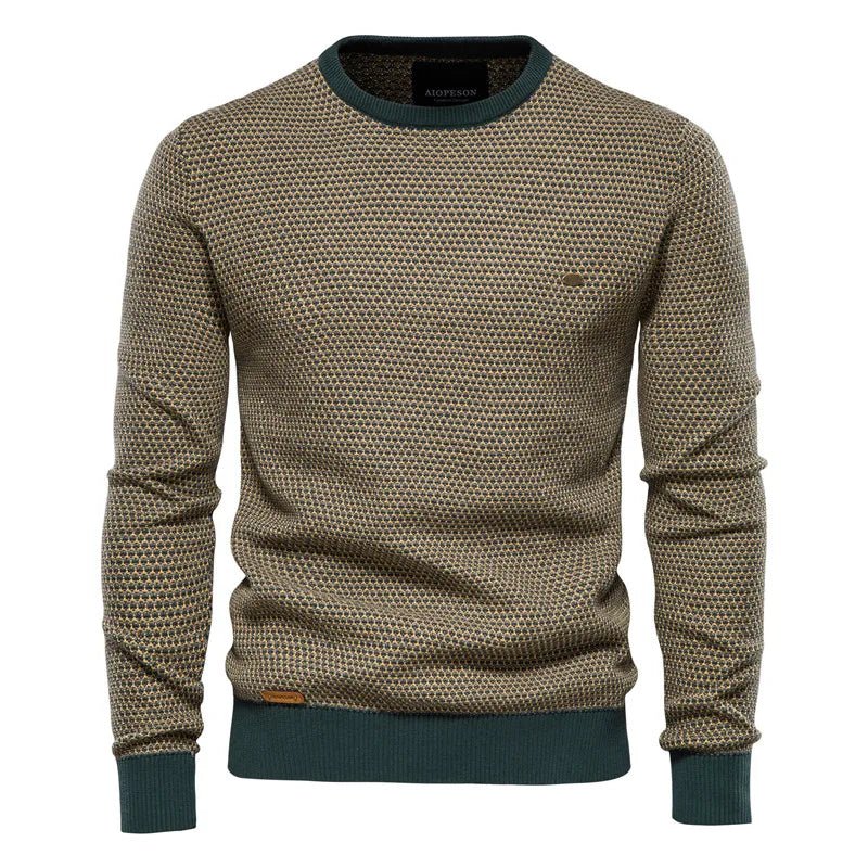 Daniel | Diamond Pattern Men’s Sweater