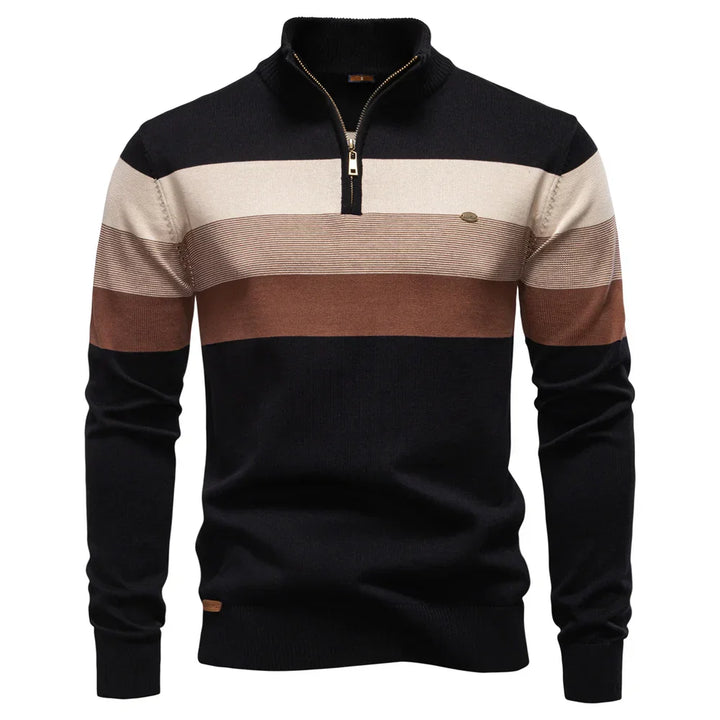 Marcus | Stylish Stand Collar Men’s Pullover