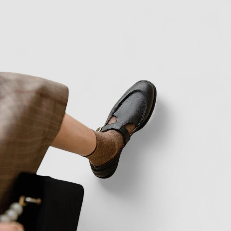 Celeste | Orthopedic Square-Toe Mary Jane Shoes
