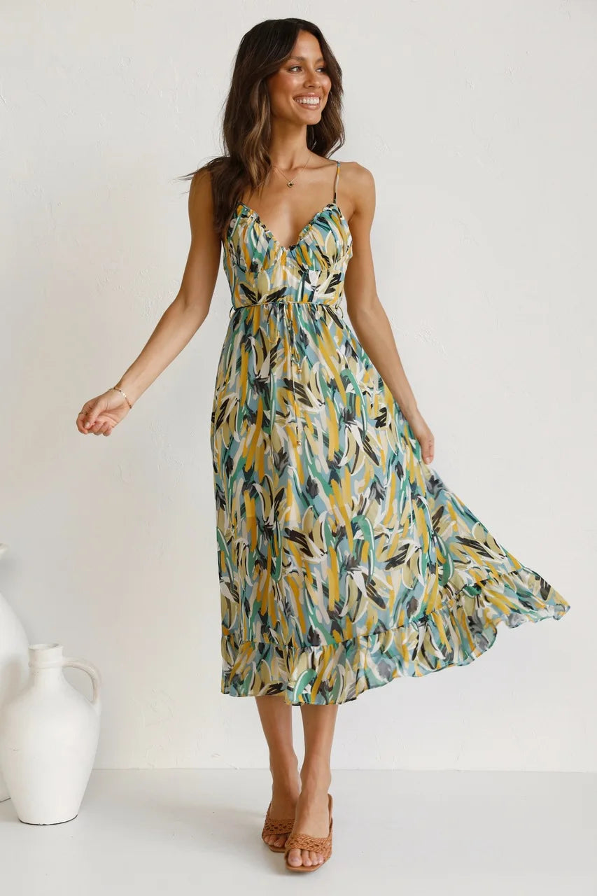 Lyra | Printed Dress
