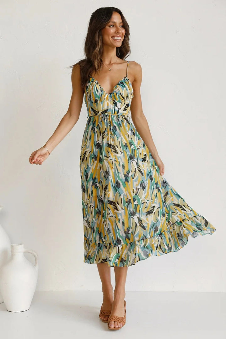 Lyra | Printed Dress