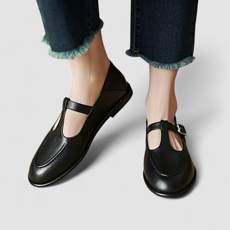 Noelle | Orthopedic Low-Heel Mary Jane Shoes