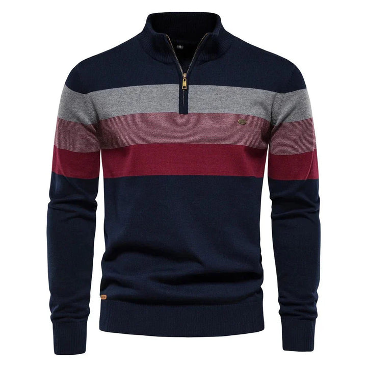 Marcus | Stylish Stand Collar Men’s Pullover