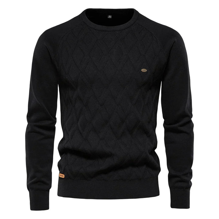 Arthur | Diamond Pattern Men’s Sweater