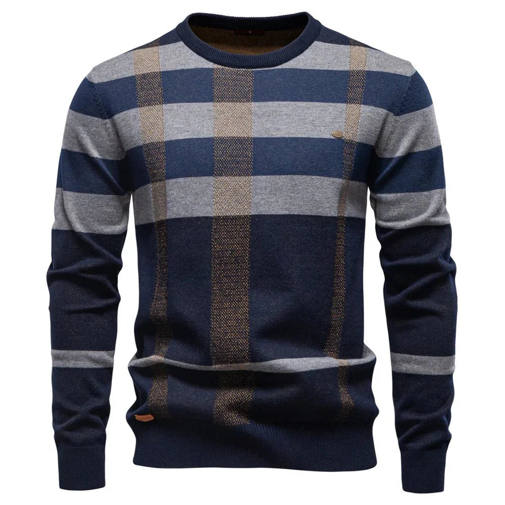 Ethan | Diamond Knit Men’s Sweater